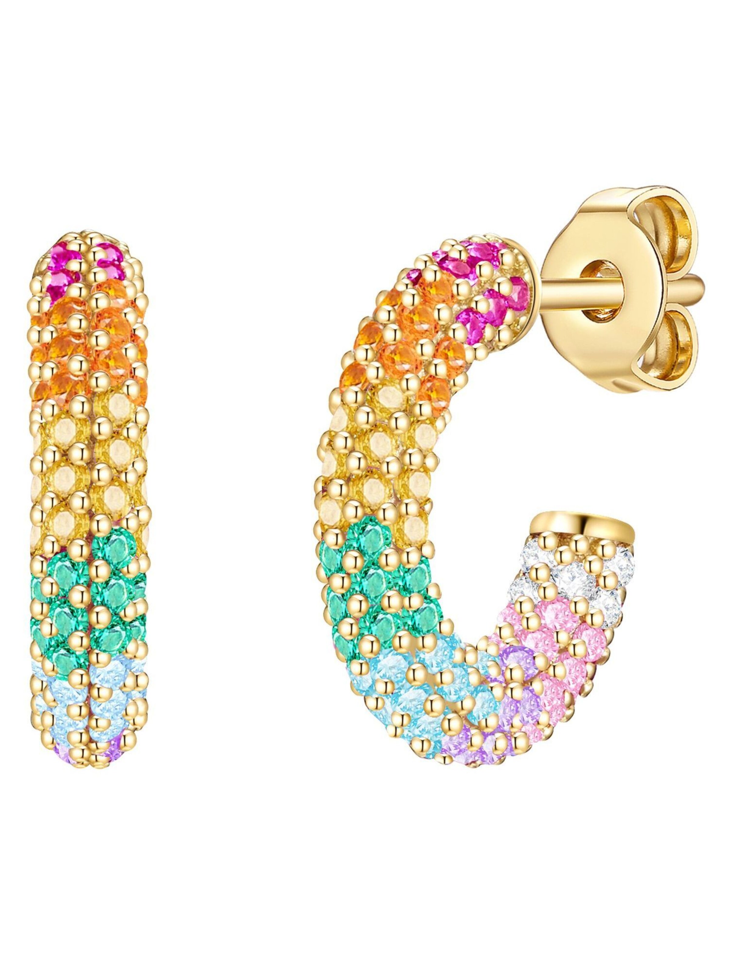 Glanzstücke München Серьги в Золотой: спереди