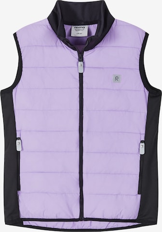 Reima Sportbodywarmer 'Tikkeri' in Lila: voorkant