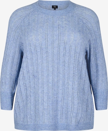 mėlyna Zizzi Megztinis 'Winnie': priekis