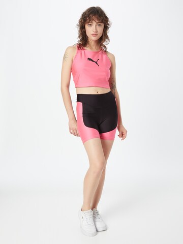 PUMA Skinny Sportbroek 'Fit Eversculpt 5" Tight Short' in Zwart