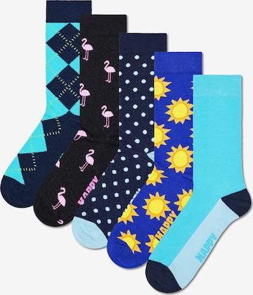 Calzino di Happy Socks in blu: frontale