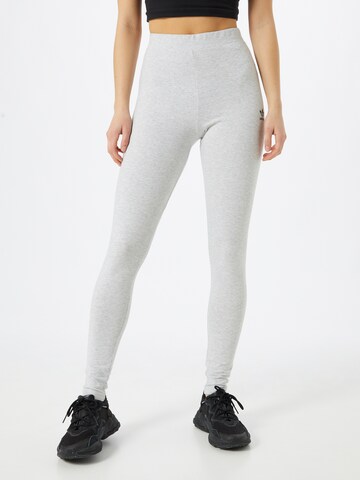 Slimfit Leggings 'Adicolor Essentials' de la ADIDAS ORIGINALS pe gri: față