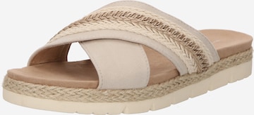 TOM TAILOR Mules in Beige: front