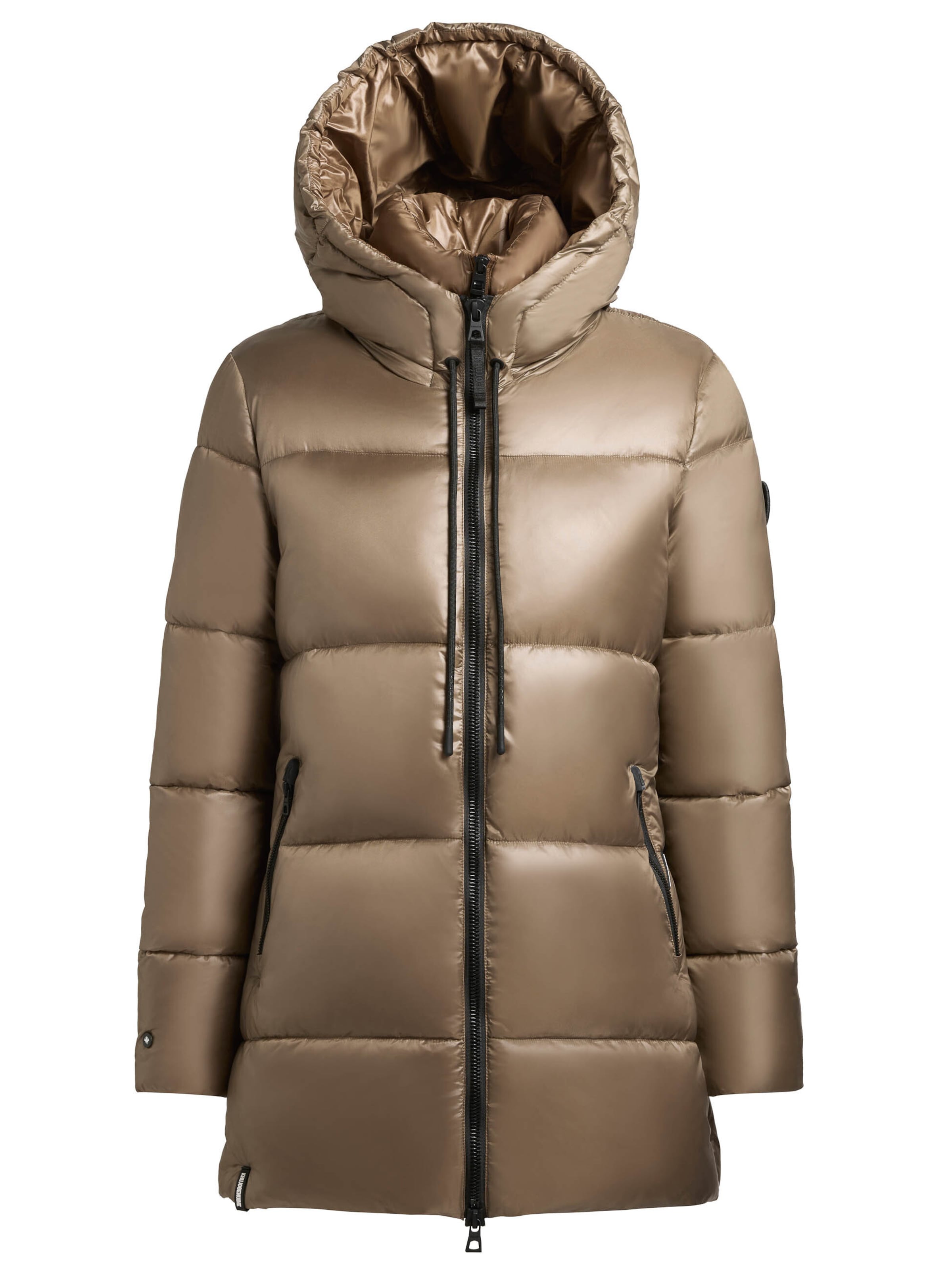 khujo Vinterjacka 'Dasha' i grå: framsida