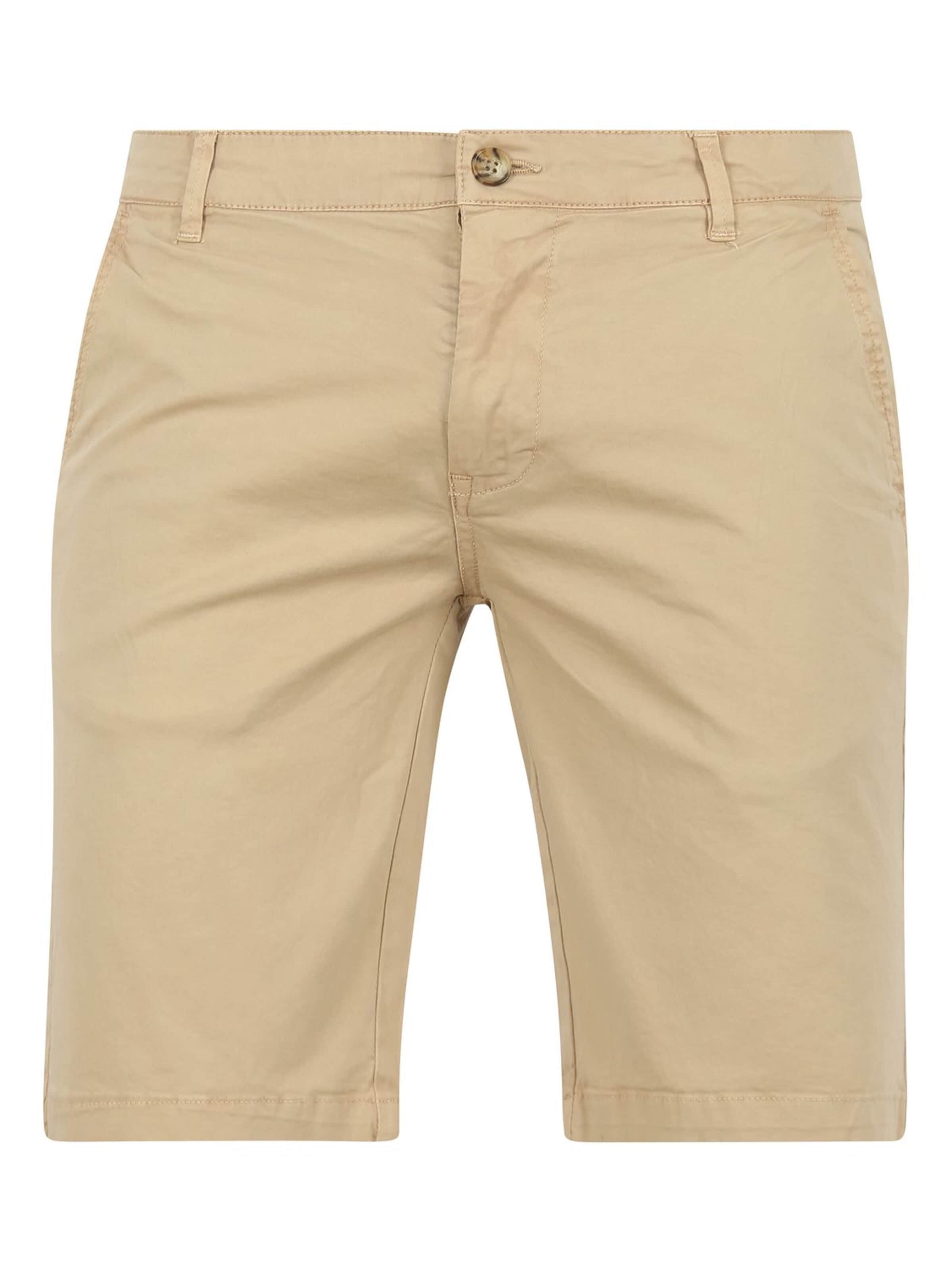 Suitable Slimfit Broek 'Berry' in Beige: voorkant
