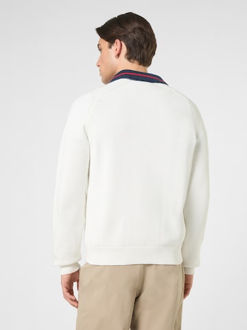 Giacchetta 'CARRAIA regular zip through knit cardigan' di FILA in bianco