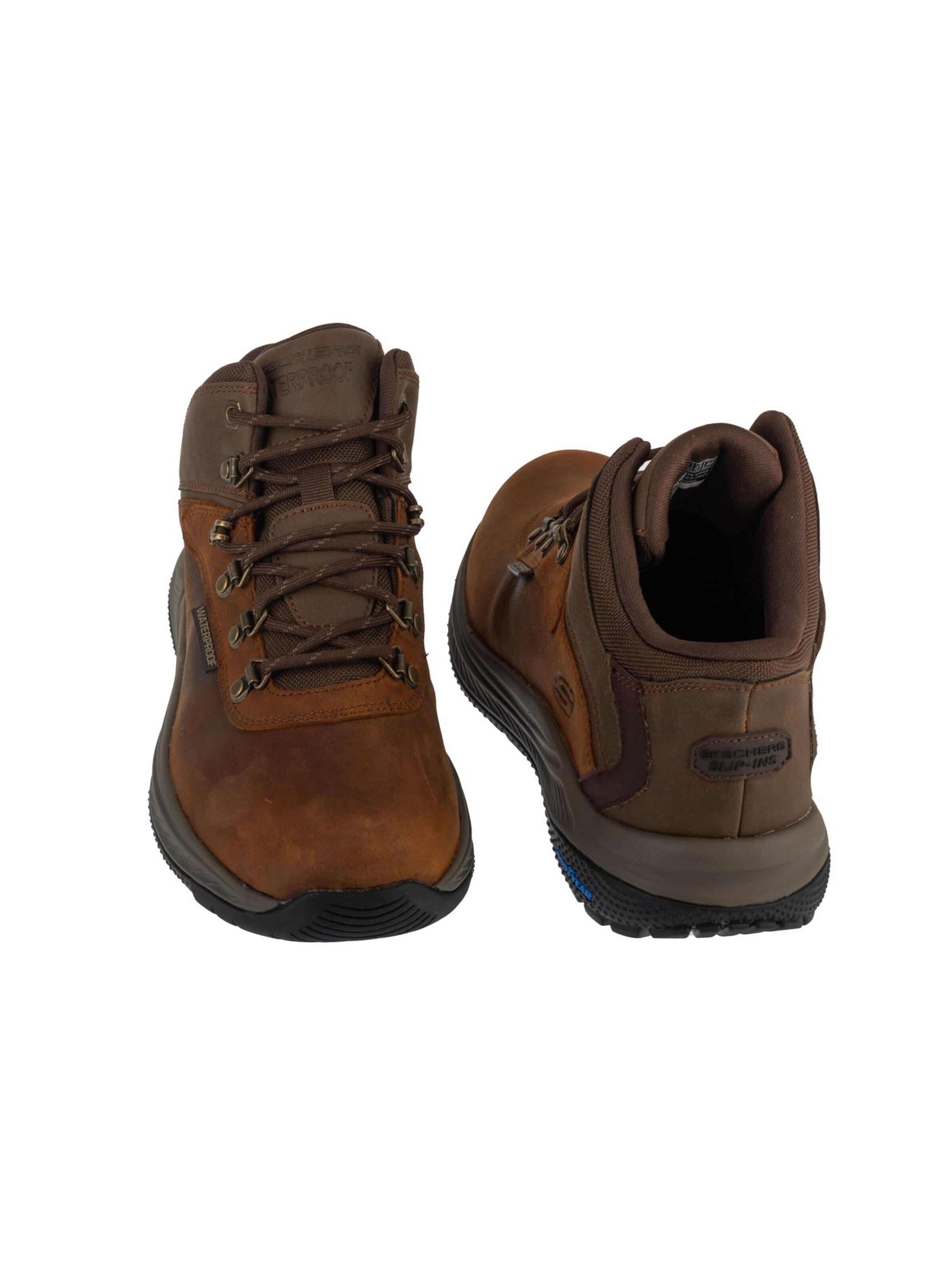 SKECHERS Veterboots 'Skechers Slip-Ins: Meroe - Pikeman' in Bruin