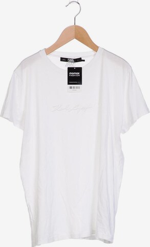 Karl Lagerfeld T-Shirt XXL in Weiß: predná strana
