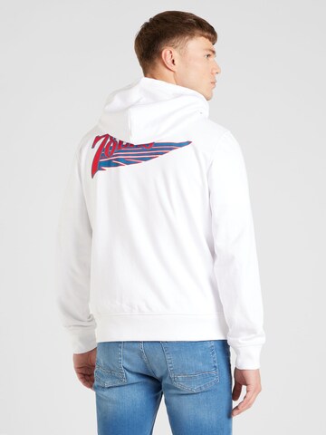 DIESEL Sweat jacket 'GINN' in White