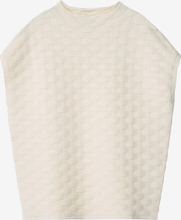 Adolfo Dominguez Knitted vest in Beige