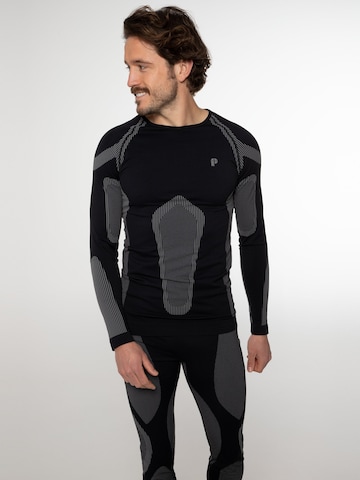 PROTEST Unterhemd 'TIMP' in Schwarz