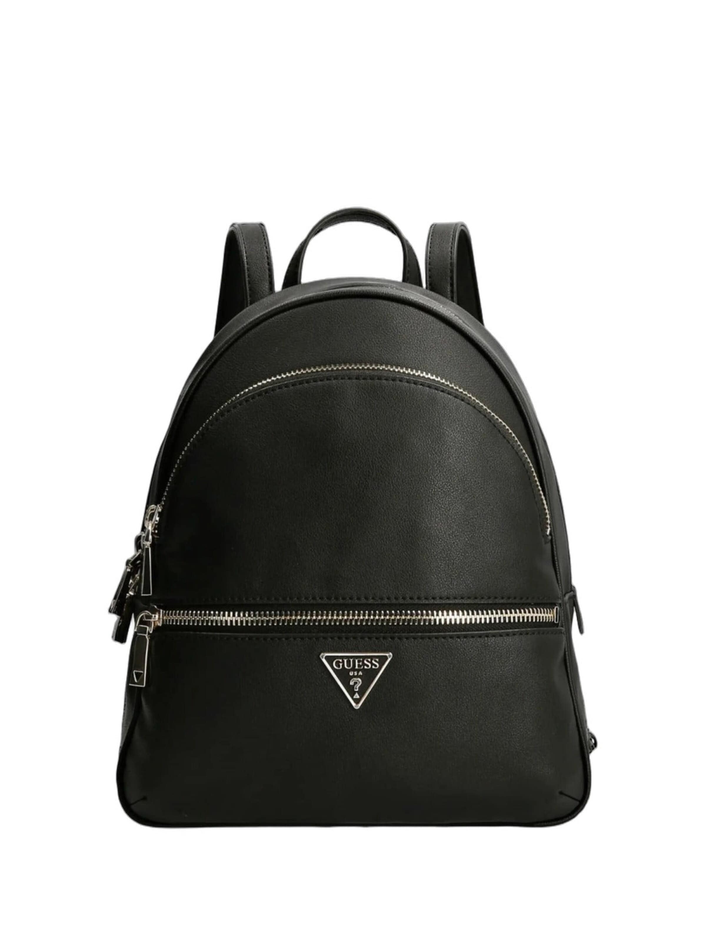 GUESS Rucksack 'MANHATTAN 2'‌‌‌‌‌‌‌ in Schwarz: Vorderseite