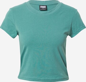 T-shirt Urban Classics en vert : devant