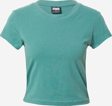 T-shirt Urban Classics en vert : devant