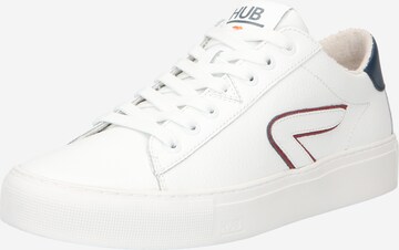 HUB Platform trainers 'Hook-Z' in White: front