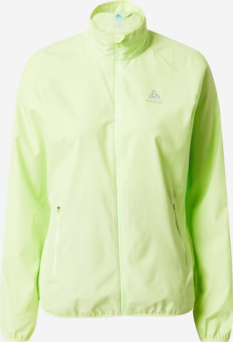 ODLO - Chaqueta de chándal en verde: frente