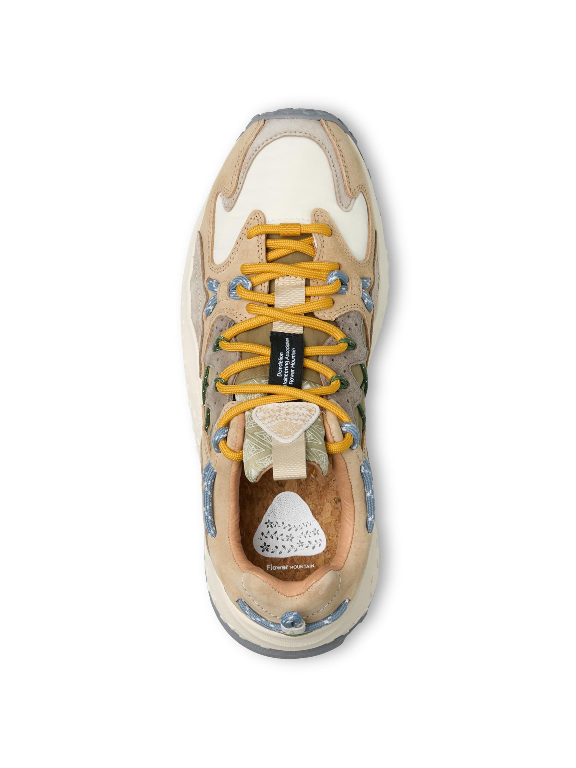 Flower Mountain Sneakers 'YAMABUSHI UNI L.E.' in Beige