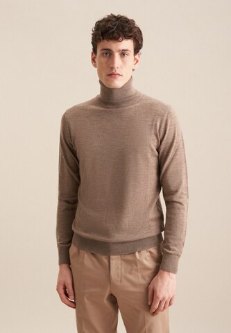 Pull-over SEIDENSTICKER en marron : devant