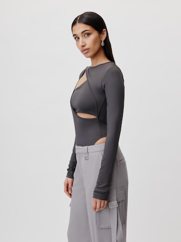 Shirtbody 'Armina' LeGer by Lena Gercke en gris