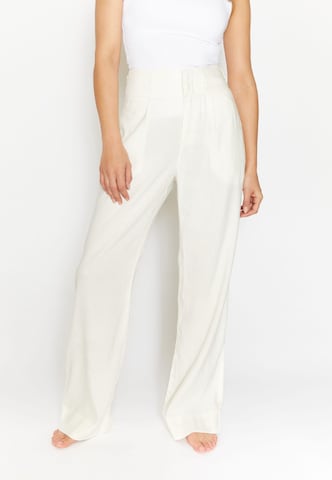 Angels Loose fit Pants 'Tessa' in White: front