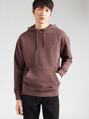 Sweat-shirt 'SINGLE STONE' Volcom en rouge : devant