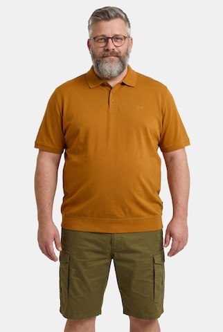 Men Plus Shirt in Braun