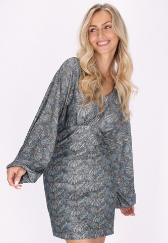Robe IZIA en gris : devant