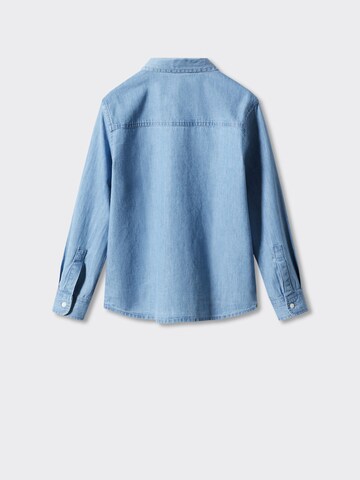 MANGO KIDS Regular fit Риза 'JOAN' в синьо