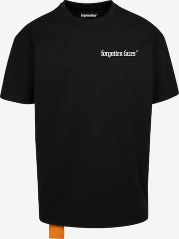 Forgotten Faces Shirt in Zwart: voorkant