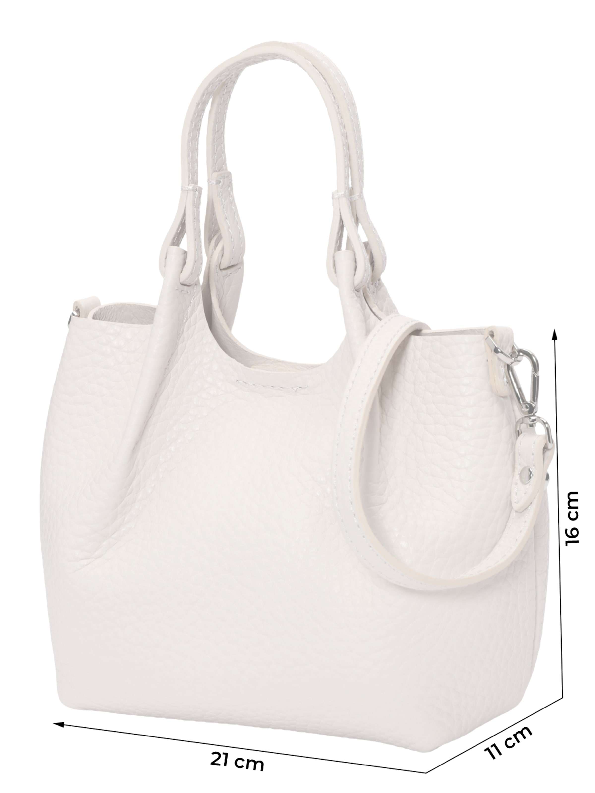 Gianni Chiarini Handbag 'DUA' in White