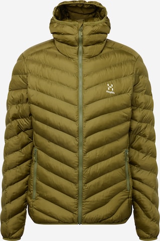 Haglöfs - Casaco outdoor 'Särna Mimic' em verde: frente