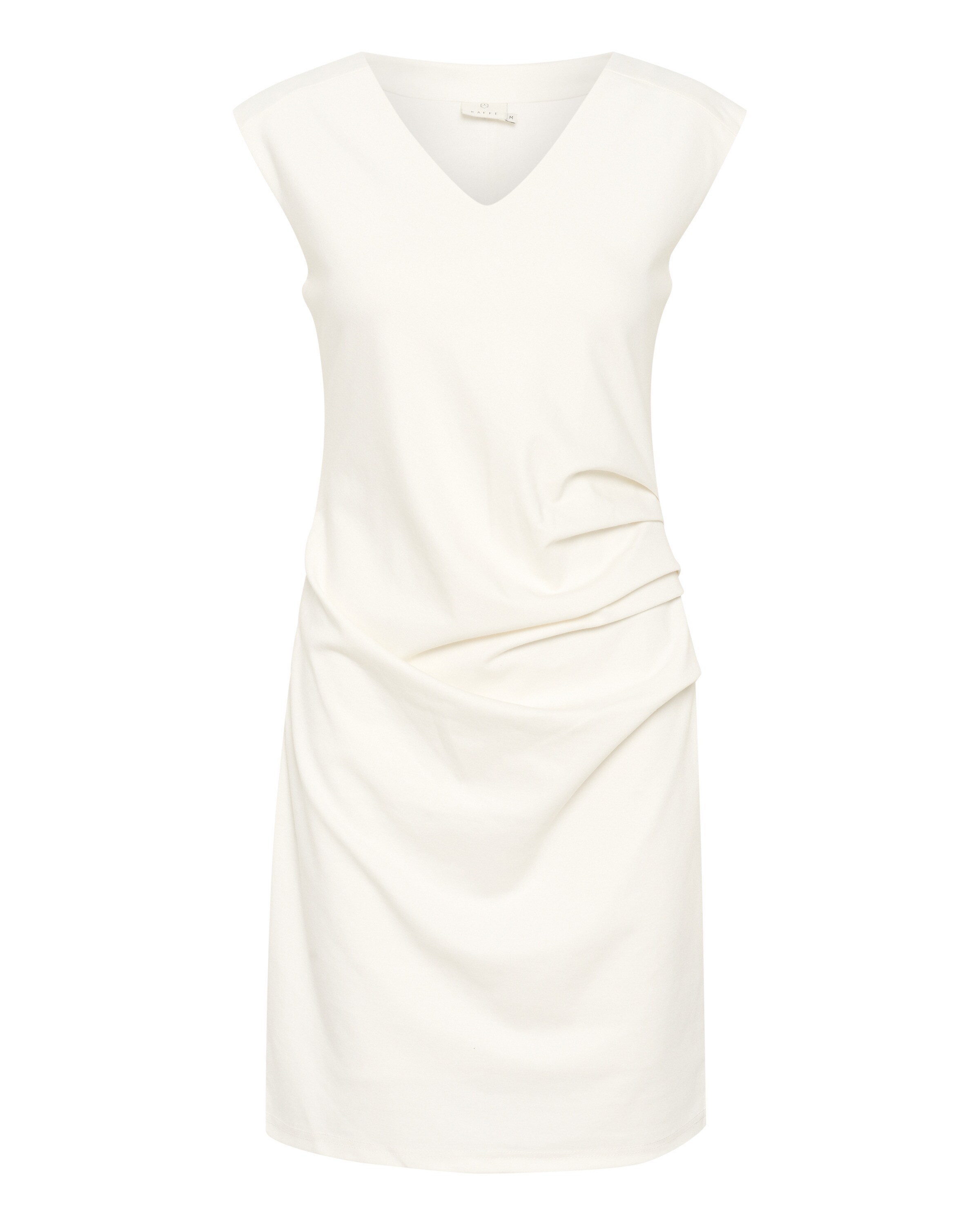 balts Kaffe Kokteiļkleita 'KAIndia': no priekšpuses