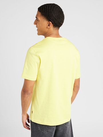 BOSS Orange Shirt 'Tucan' in Yellow