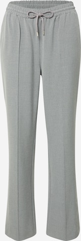 Gina Tricot Regular Pleated Pants 'Rumi' in Grey: front