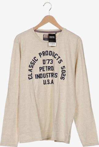 Petrol Industries Langarmshirt XXL in Beige: predná strana