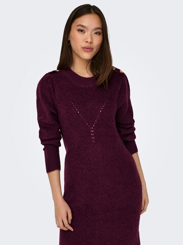 ONLY Knit dress 'CYRUS' in Red