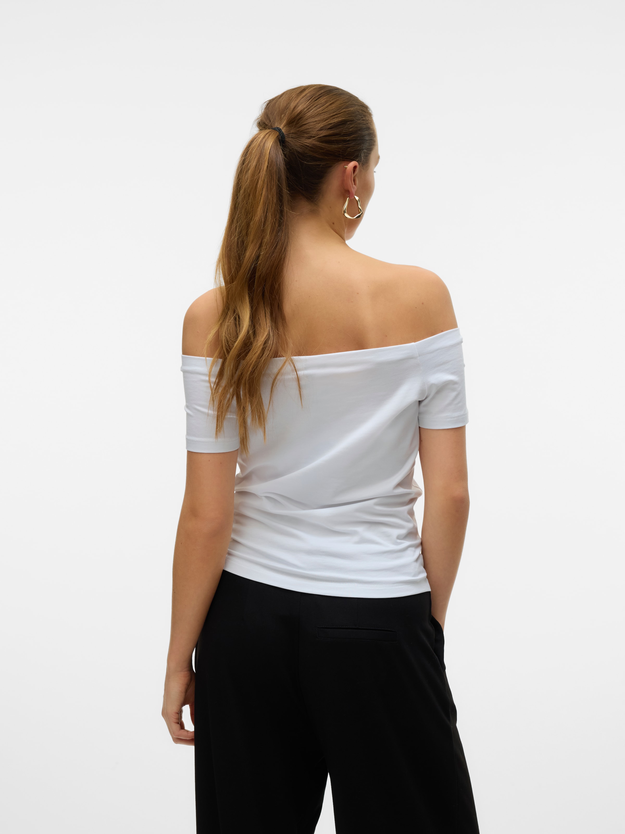 Tシャツ・カットソー ALEXANDRE VAUTHIER SS23 Off-shoulder top (231KTO1809 BLUSH) 212b8be7a93694e17154431eefe20b