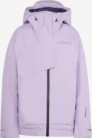 Veste outdoor 'Xploric 2' ADIDAS TERREX en violet : devant