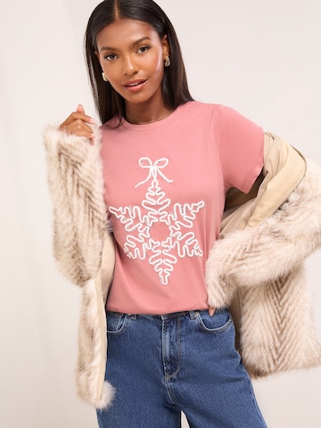 Lipsy Tričko - Oranžová