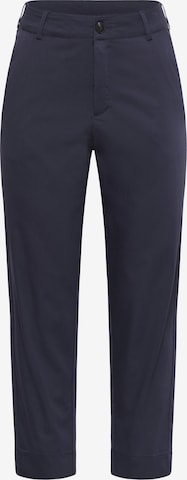 Coupe slim Pantalon 'LEANA' KAFFE CURVE en gris : devant