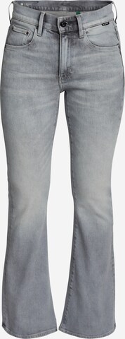 G-Star RAW Flared Jeans in Grijs: voorkant