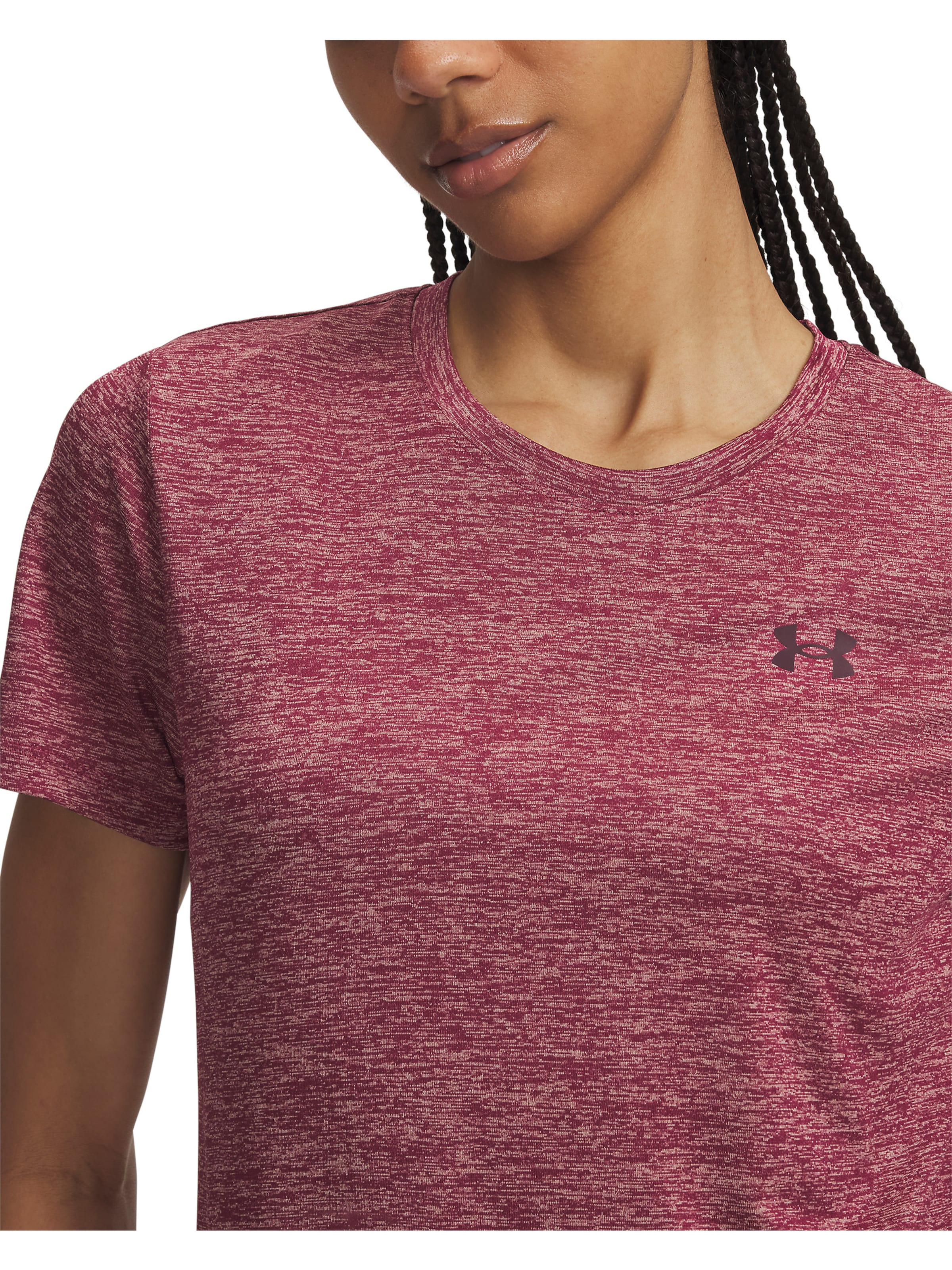 UNDER ARMOUR Performance Shirt 'Tech Twist' in Red