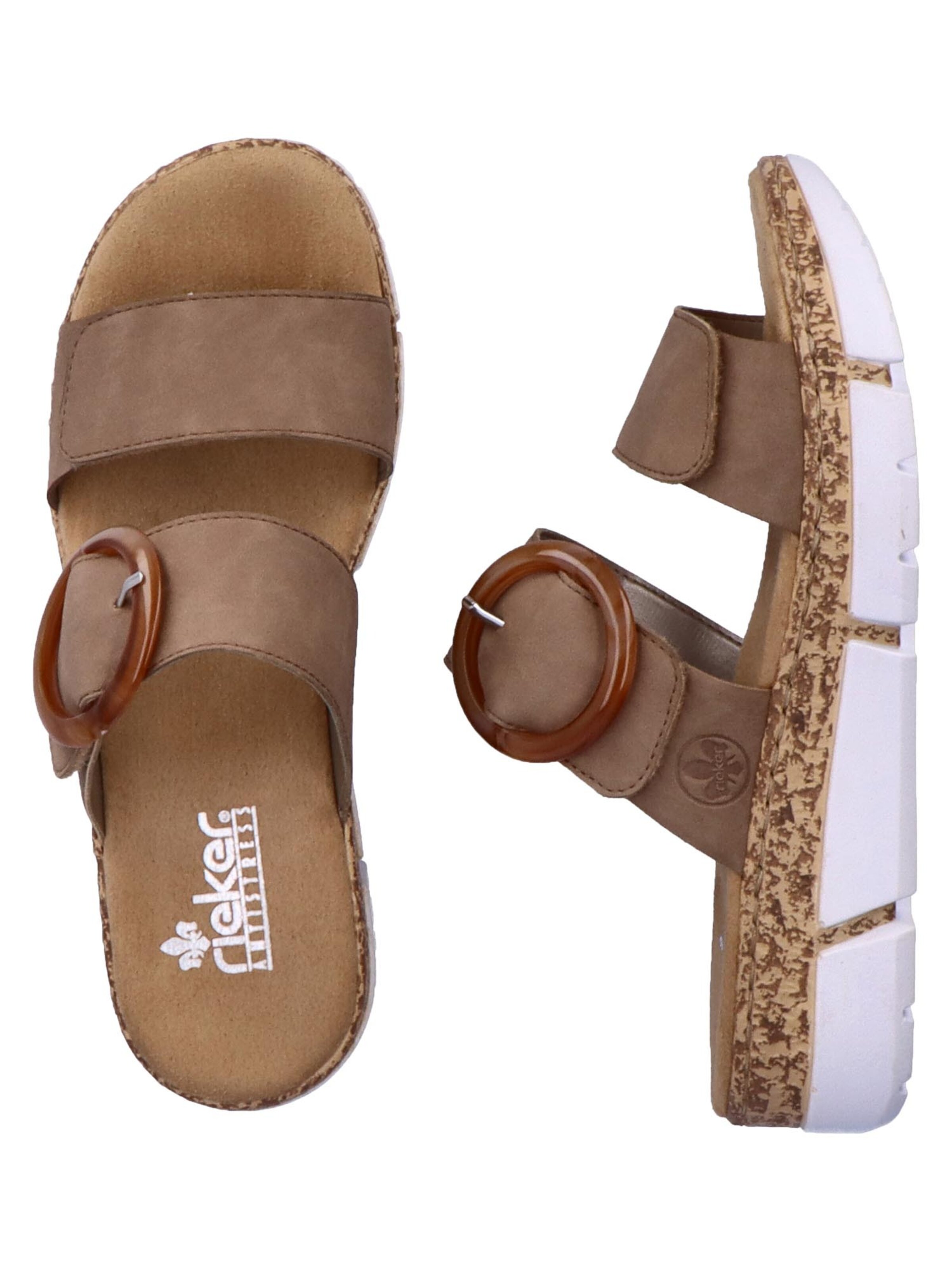 Rieker Mule 'Comfort' in Beige