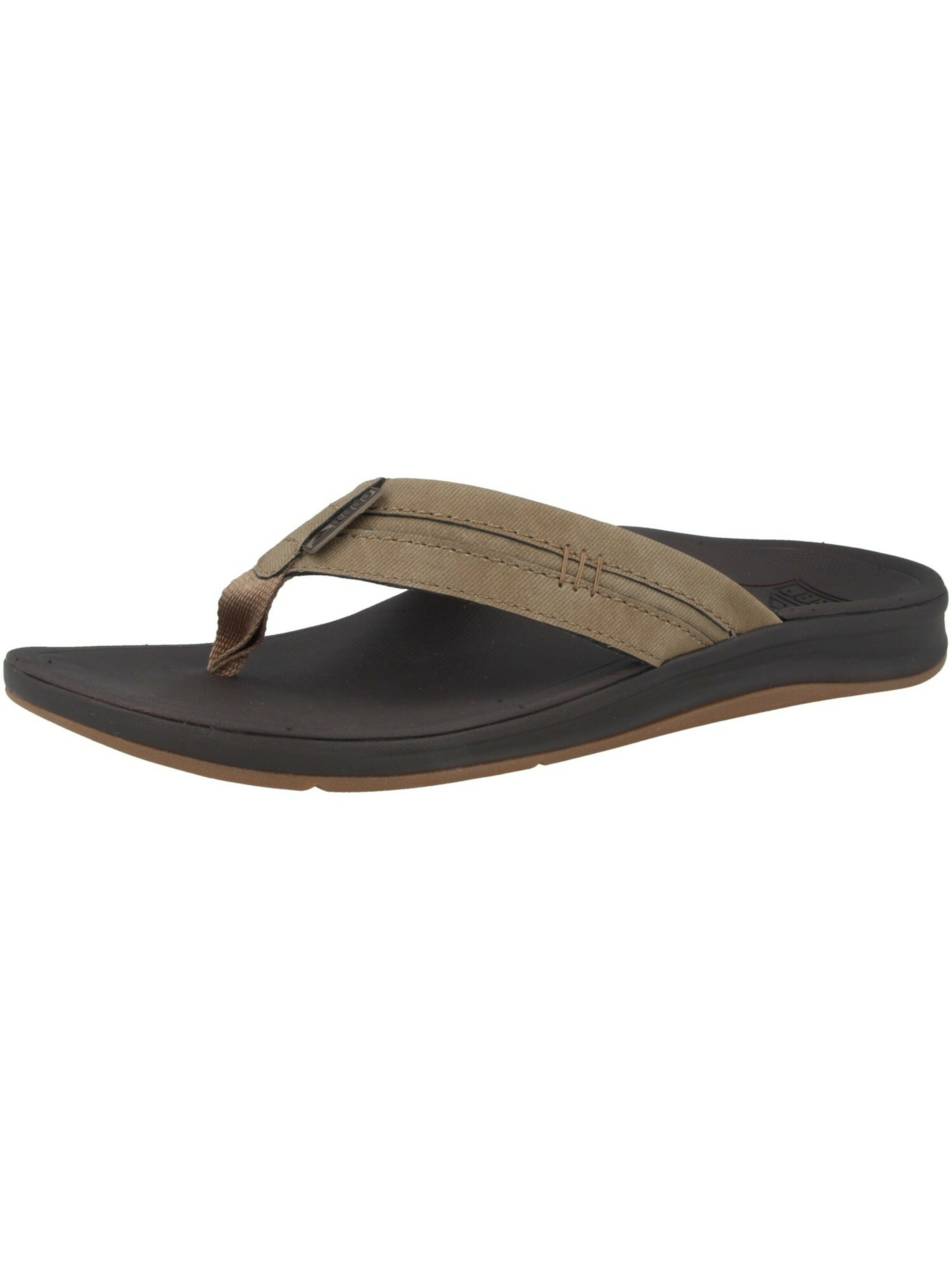 Claquettes / Tongs 'Ortho Bounce' REEF en marron : devant