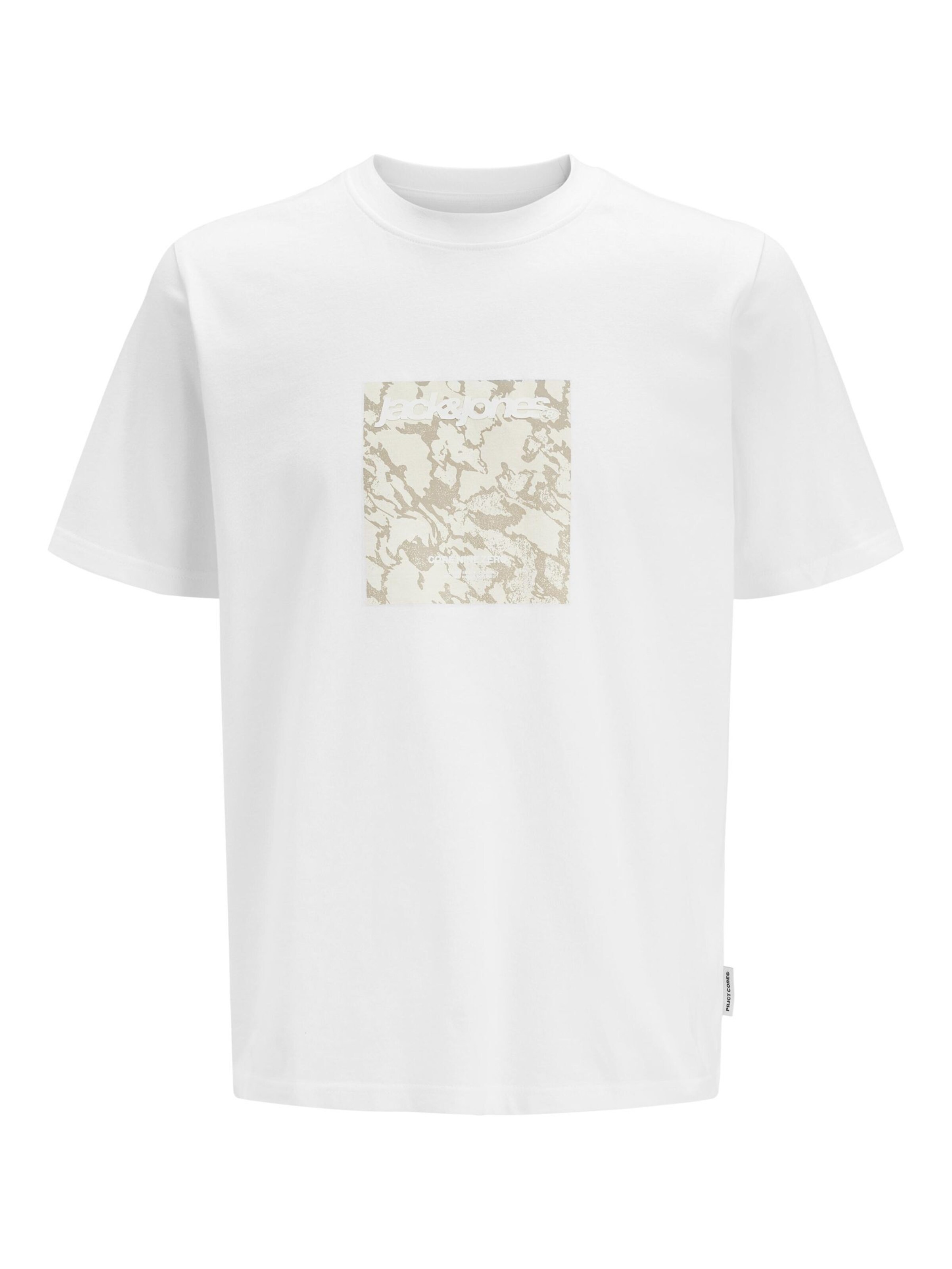 JACK & JONES Shirt 'JCOTARMAC' in Wit: voorkant