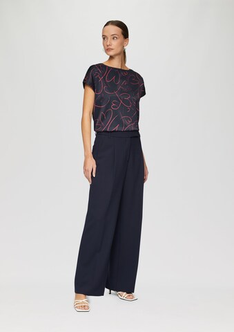 T-shirt s.Oliver BLACK LABEL en bleu