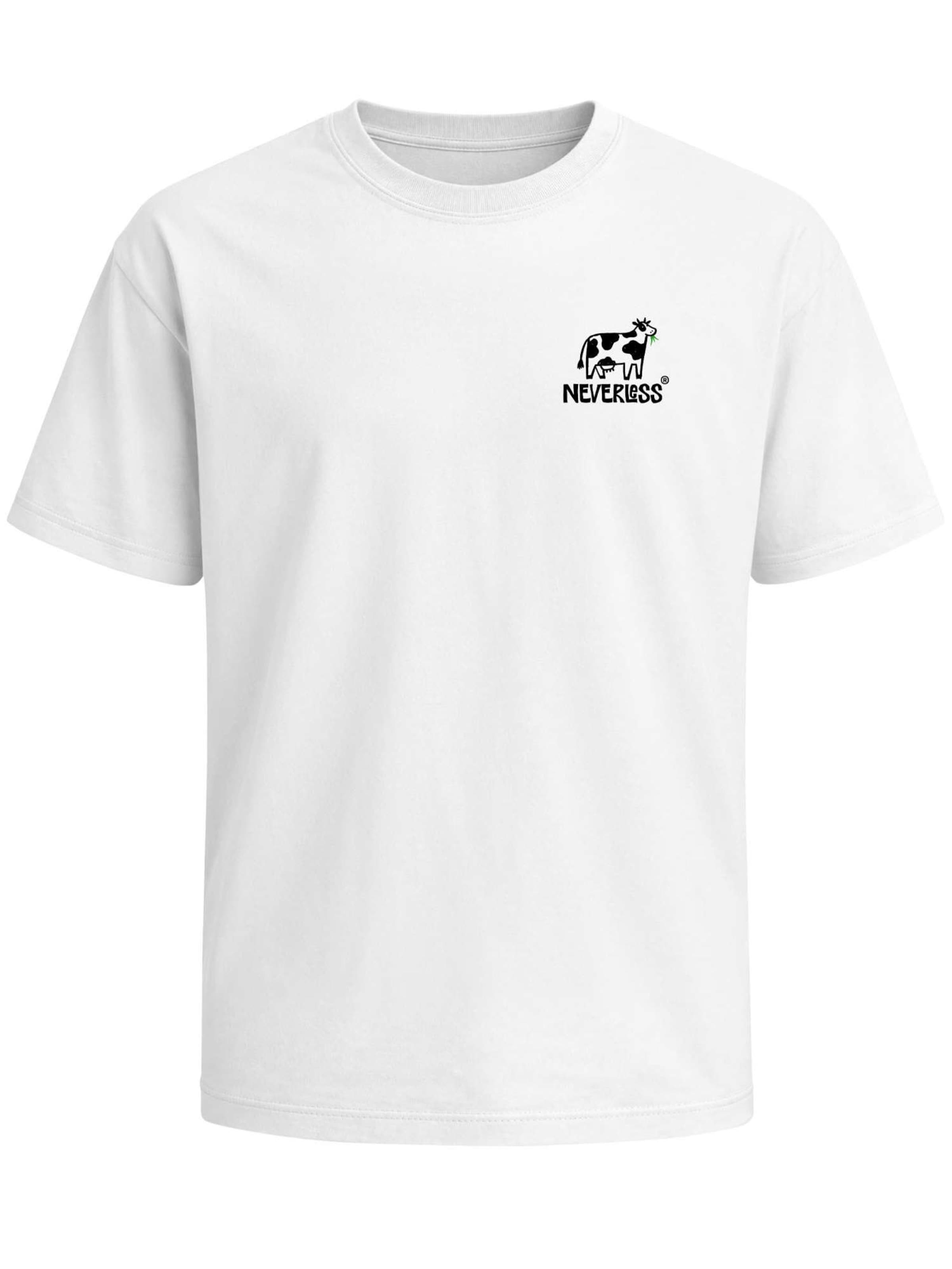 Neverless Shirt‌‌‌‌‌‌‌‌‌ in Weiß: Vorderseite