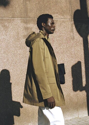 MANGO MAN Between-Seasons Parka 'Parko' in Green