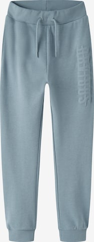 Effilé Pantalon 'NKMVANOA' NAME IT en bleu : devant