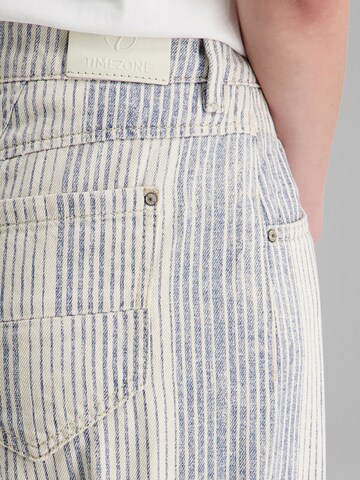 TIMEZONE Wide leg Pants 'Cora' in Blue
